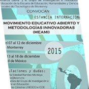 Estancia Internacional Unesco del Movimiento Educativo Abierto