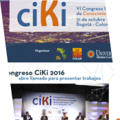 Llamado a presentar trabajos para participar en ciKi 2016