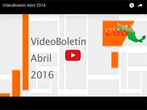 VideoBoletín abril 2016