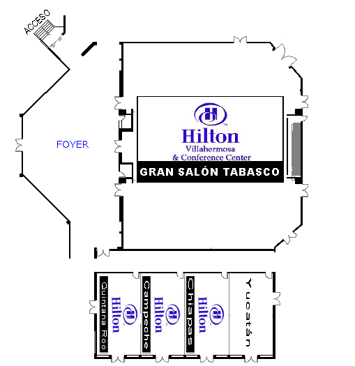 Mapa del Hotel