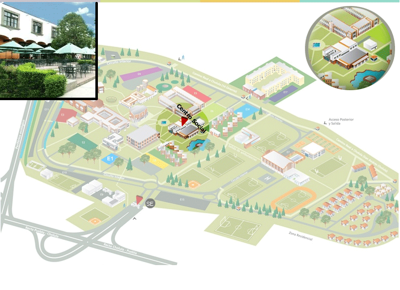 Mapa Aula Magna Human II