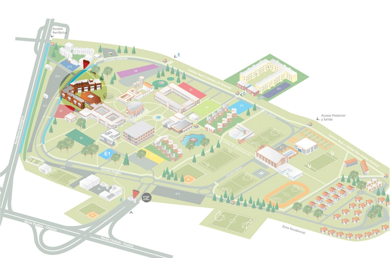 Mapa Aula Magna Human II