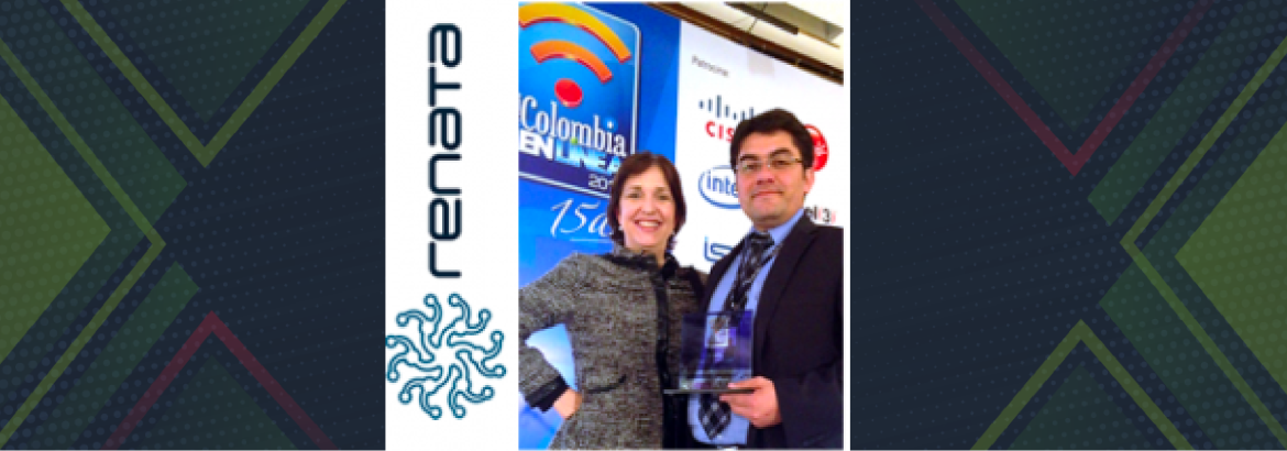 RENATA, tres veces ganadora de Premio Colombia en Línea a Mejor Sitio Web de Investigación de Colombia 