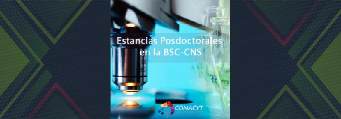 Convocatoria para Estancias Posdoctorales en la BSC-CNS