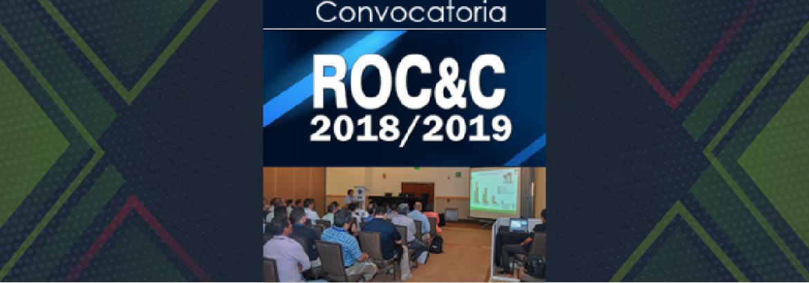 Convocatoria ROC&C 2018 - 2019, segundo llamado