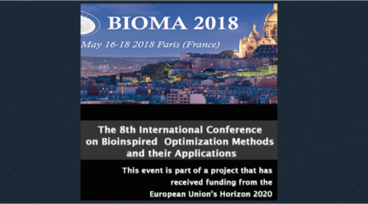 The 8th International Conference on Bioinspired Optimization Methods and their Applications BIOMA 2018 will be held in Paris (France) on May 16-18, 2018.