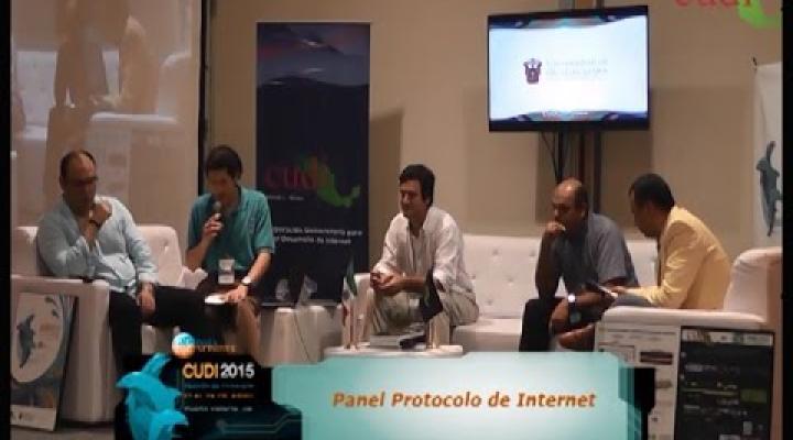 Preview image for the video "Reunión Primavera 2015 Panel Protocolo de Internet".