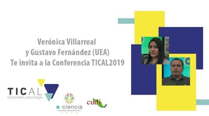 Preview image for the video "#TICAL2019 Verónica Villarreal y Gustavo Fernández te invitan a la Conferencia TICAL".