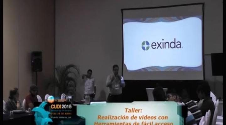 Preview image for the video "Reunión Primavera 2015 Taller: Realización de Vídeos con Herramientas de Fácil Acceso".