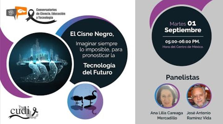 Preview image for the video "Pronosticar la tecnología del futuro, El Cisne negro, imaginar siempre lo imposible #Conversatorios".