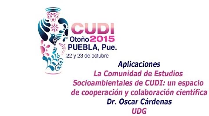 Preview image for the video "Aplicaciones. La Comunidad de Estudios  Socioambientales. Dr. Oscar Cárdenas UDG".