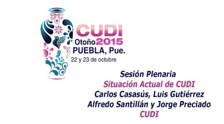 Preview image for the video "Sesión Plenaria, Situación Actual de CUDI".