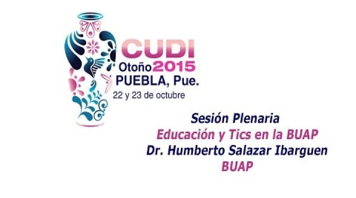 Preview image for the video "Sesión Plenaria, Educación y Tics en la BUAP. Dr. Humberto Salazar Ibarguen BUAP".