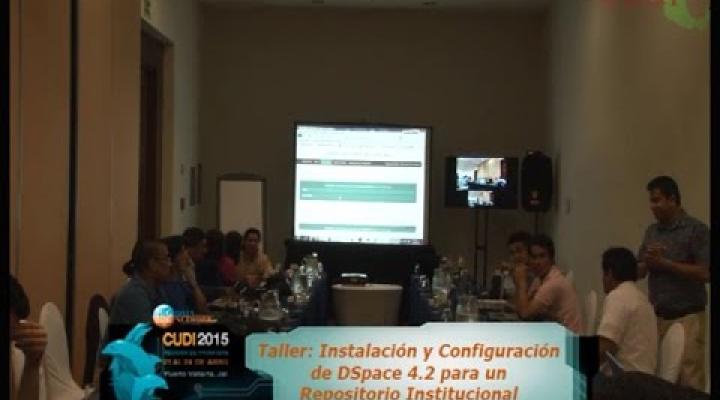 Preview image for the video "Reunión Primavera 2015 Taller: Instalación y Configuración de DSpace 4.2".