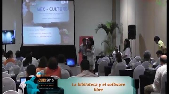 Preview image for the video "Reunión Primavera 2015 Conferencia “La biblioteca y el software libre”".