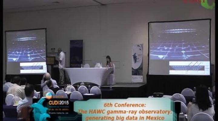 Preview image for the video "Reunión Primavera 2015 BigData BigNetworks The HAWC gamma-ray observatory".