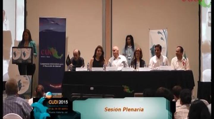 Preview image for the video "Reunión Primavera 2015 Sesión Plenaria: Carmen Rodríguez (UDG) y Manuel Quintero (TNdeMéxico)".