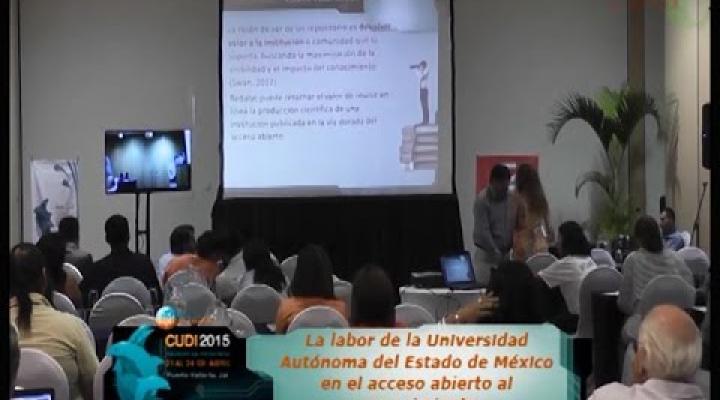 Preview image for the video "Reunión Primavera 2015 La labor de la UAEMEX en el Acceso Abierto al conocimiento".