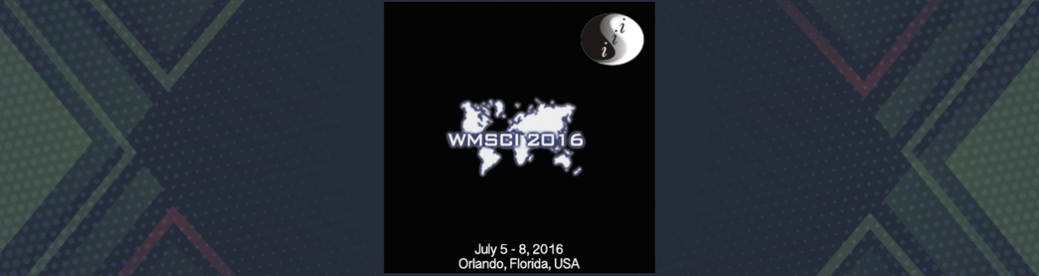 WMSCI 2016