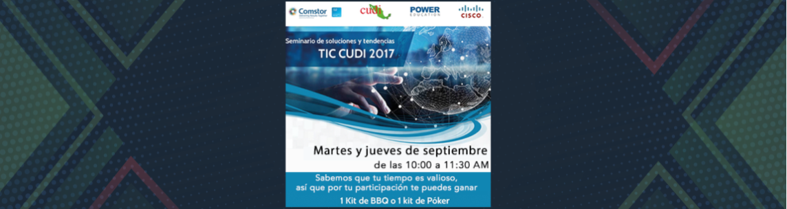 Seminario de soluciones y tendencias TIC CUDI 2017