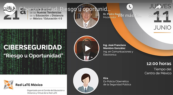 Jornadas Nacionales de las nuevas tendencias de la Educación a Distancia en México/ Educación 4.0
 
Organizado por el Comité de Educación a Distancia y Virtual de la Red LaTE.