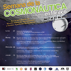 Semana de la Cosmonáutica en México 