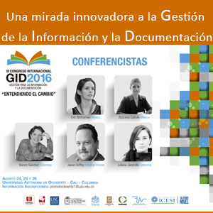  Tercer Congreso Internacional GID: “Entendiendo el cambio”