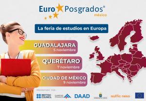 Mexico event: EURAXESS at EUROPOSGRADOS Fairs