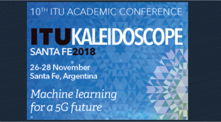 Kaleidoscope 2018: Machine learning for a 5G future