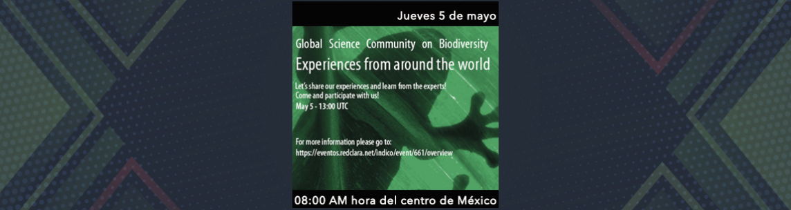 Conferencia Virtual de la Comunidad Global de  Biodiversidad del Proyecto MAGIC