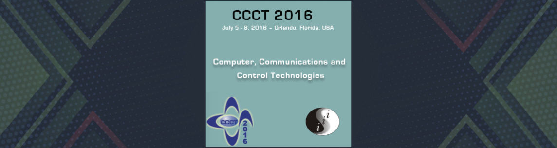 14th International Conference on Computing, Communications and Control Technologies: CCCT 2016 