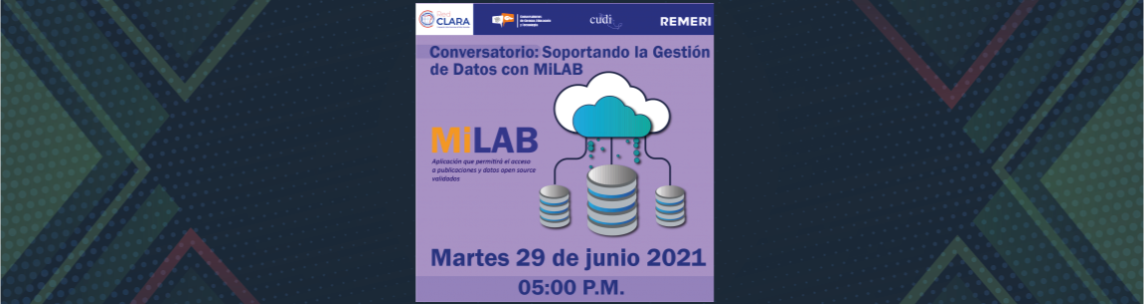  Soportando la gestión de datos con MiLAB