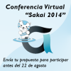 Sakai Virtual Conference el viernes 7 de noviembre de 2014